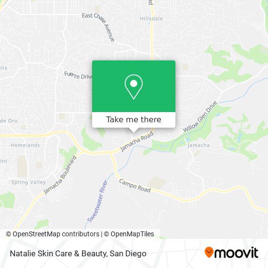 Natalie Skin Care & Beauty map