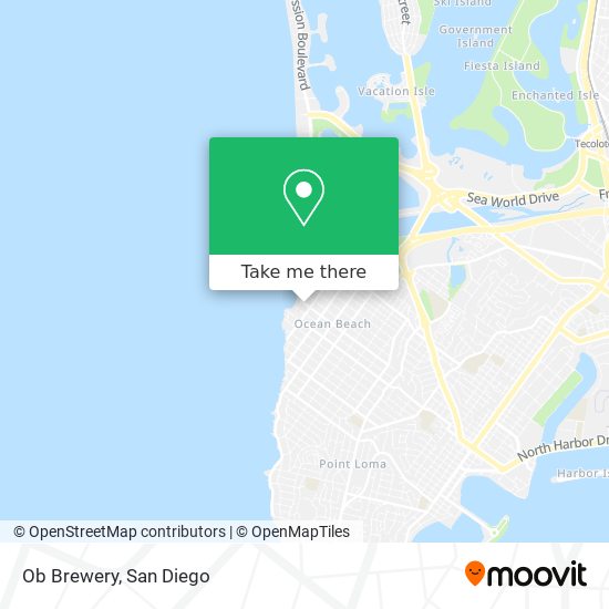 Ob Brewery map