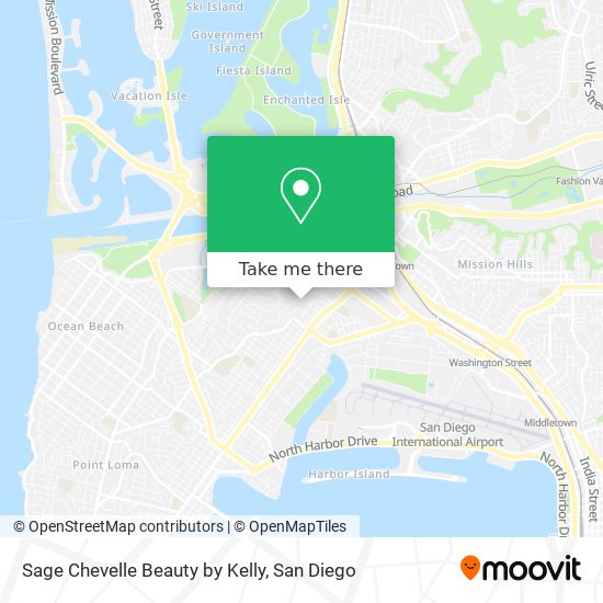 Mapa de Sage Chevelle Beauty by Kelly
