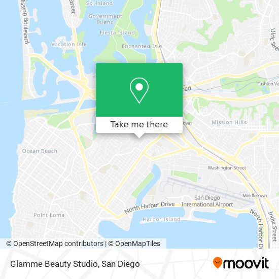 Glamme Beauty Studio map