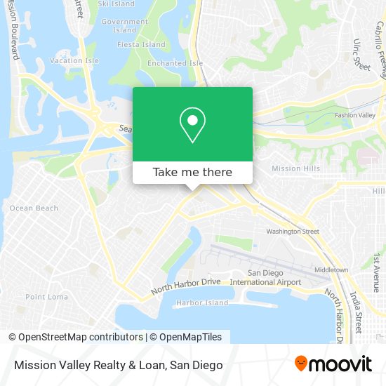 Mapa de Mission Valley Realty & Loan