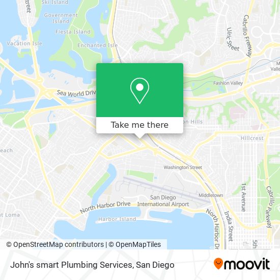 John's smart Plumbing Services map