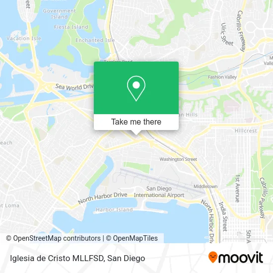 Mapa de Iglesia de Cristo MLLFSD