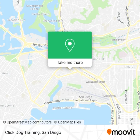 Mapa de Click Dog Training
