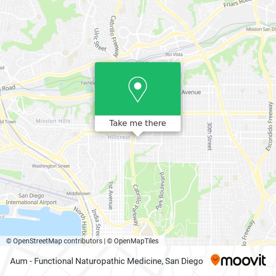 Aum - Functional Naturopathic Medicine map