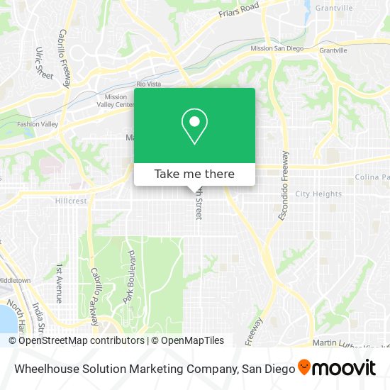 Mapa de Wheelhouse Solution Marketing Company