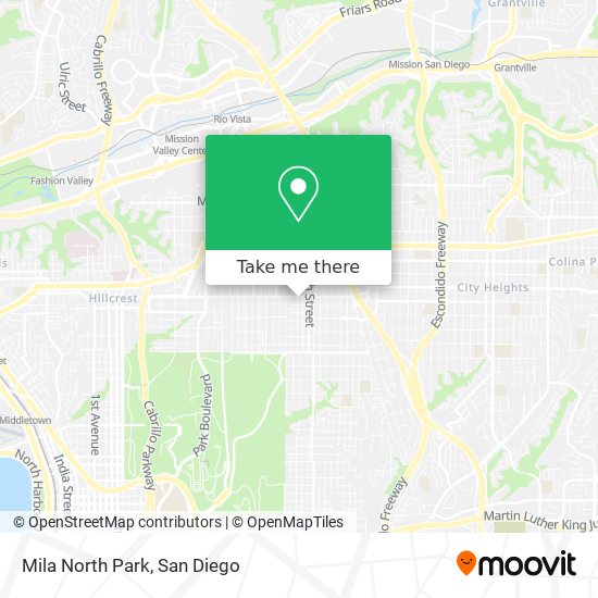 Mapa de Mila North Park
