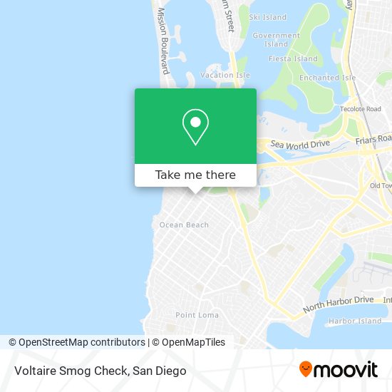 Mapa de Voltaire Smog Check