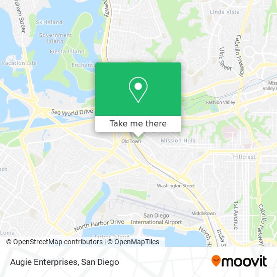 Augie Enterprises map