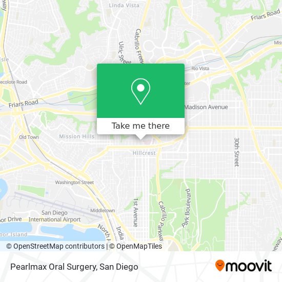Pearlmax Oral Surgery map