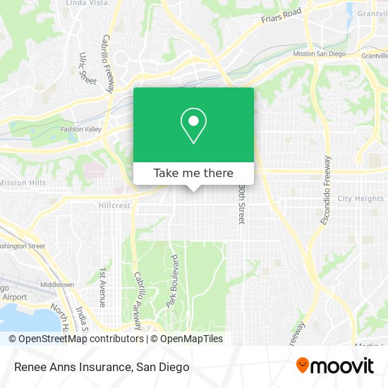 Mapa de Renee Anns Insurance