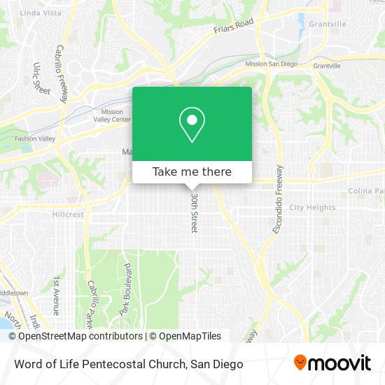 Word of Life Pentecostal Church map