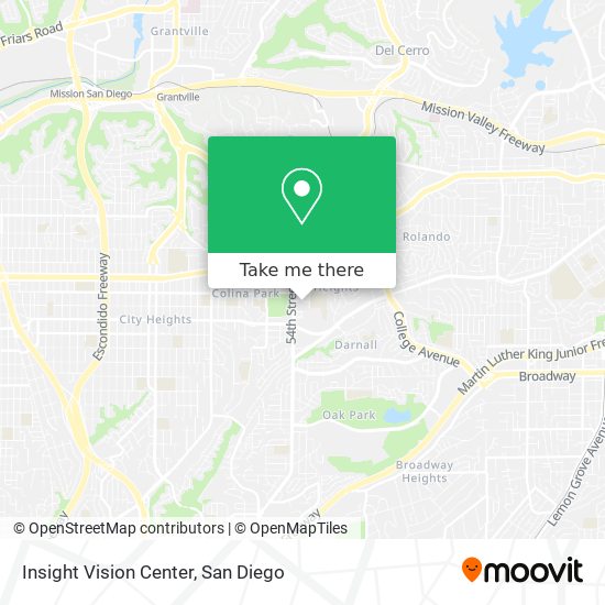 Mapa de Insight Vision Center