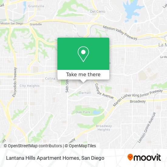 Lantana Hills Apartment Homes map