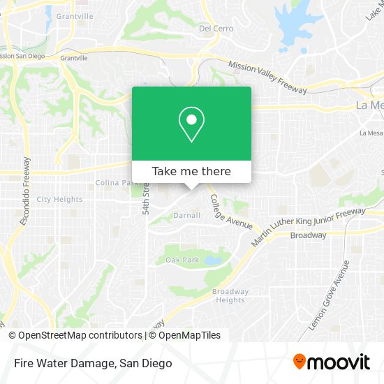 Fire Water Damage map