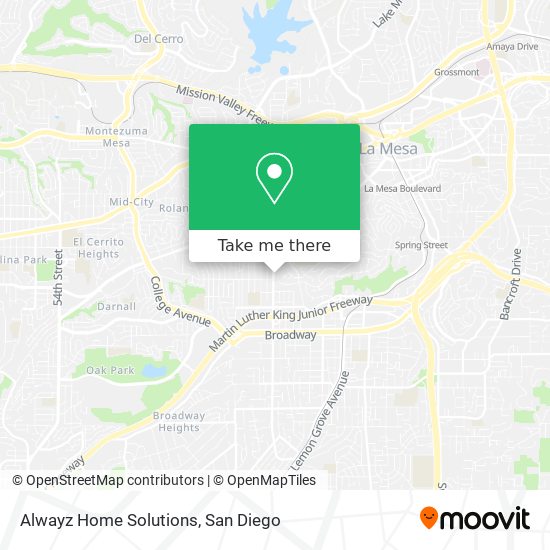 Alwayz Home Solutions map