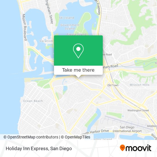 Mapa de Holiday Inn Express