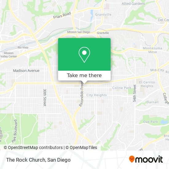 Mapa de The Rock Church