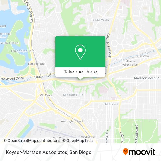 Keyser-Marston Associates map