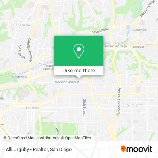 Alli Urguby - Realtor map