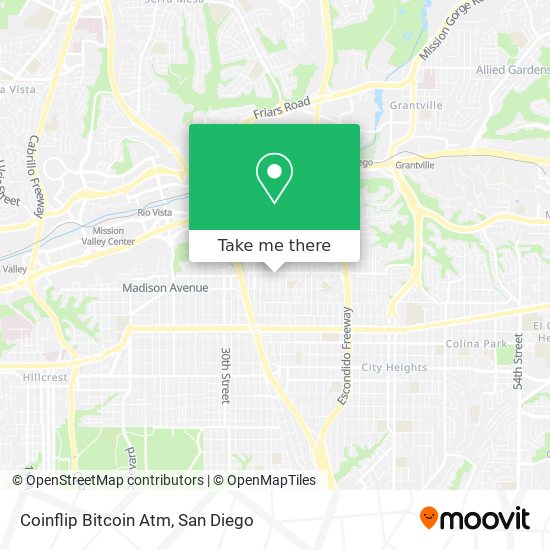 Coinflip Bitcoin Atm map