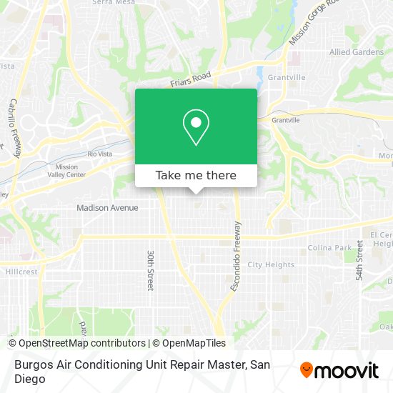 Mapa de Burgos Air Conditioning Unit Repair Master