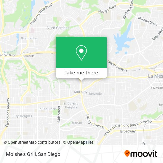 Moishe's Grill map