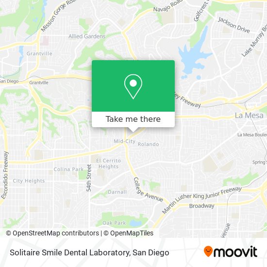 Mapa de Solitaire Smile Dental Laboratory