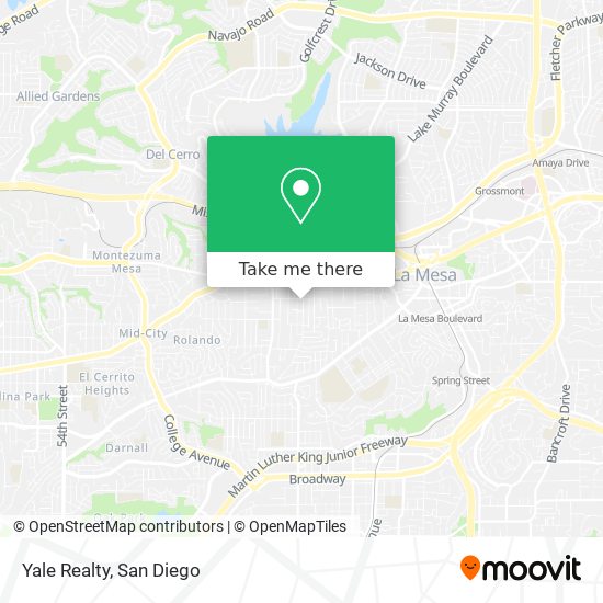 Yale Realty map