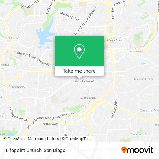 Lifepoint Church map