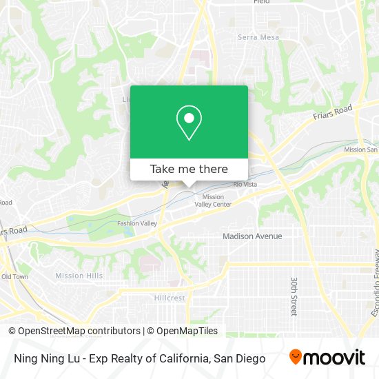 Mapa de Ning Ning Lu - Exp Realty of California