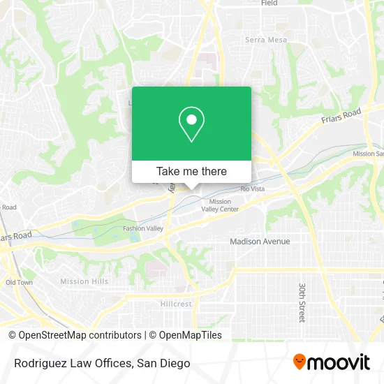 Rodriguez Law Offices map