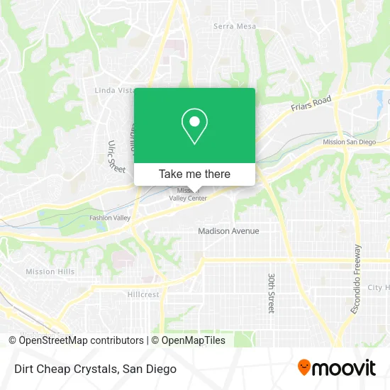 Dirt Cheap Crystals map