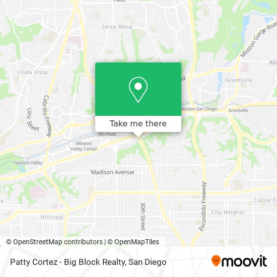 Patty Cortez - Big Block Realty map