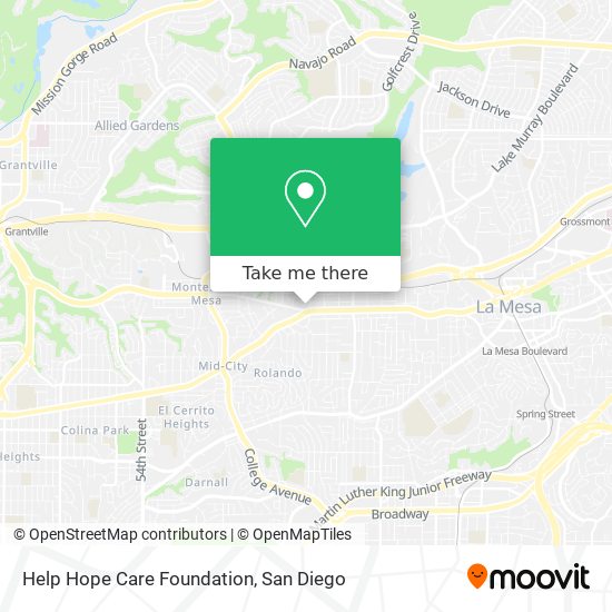 Mapa de Help Hope Care Foundation