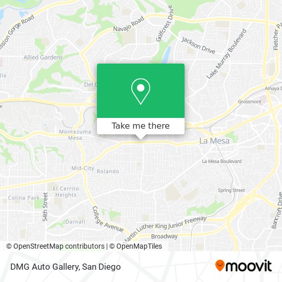 Mapa de DMG Auto Gallery