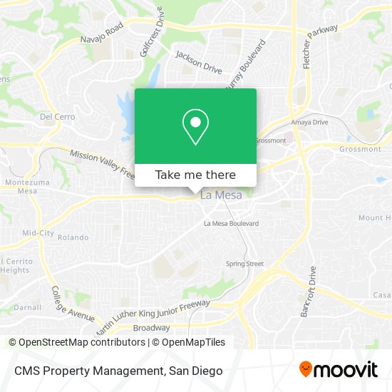 Mapa de CMS Property Management