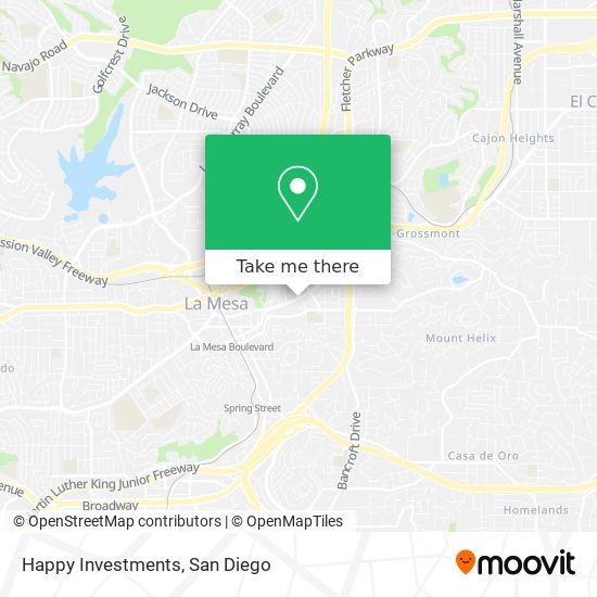 Mapa de Happy Investments