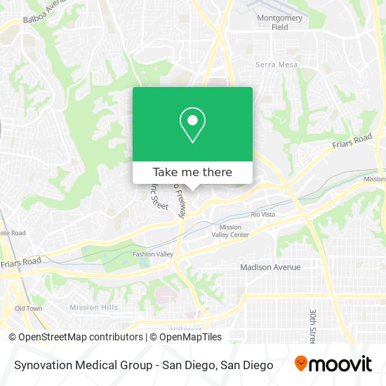 Synovation Medical Group - San Diego map