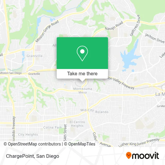 ChargePoint map