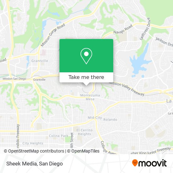 Sheek Media map