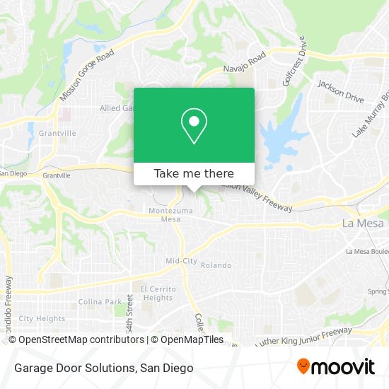 Garage Door Solutions map