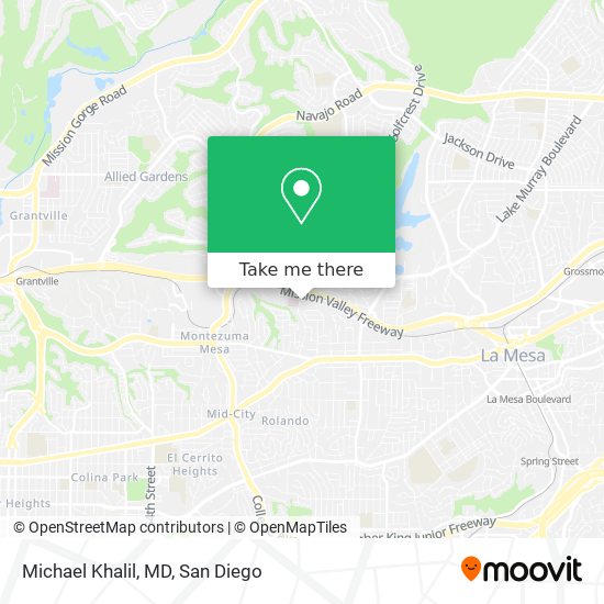 Michael Khalil, MD map