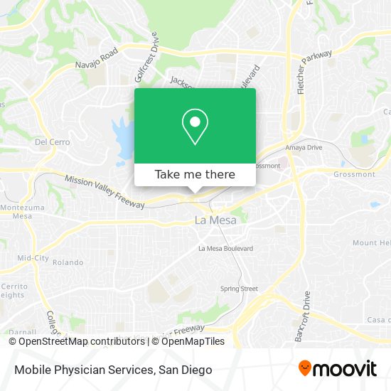 Mapa de Mobile Physician Services