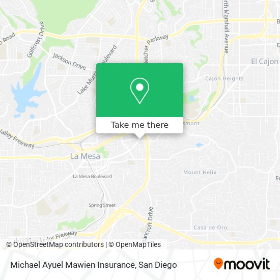 Mapa de Michael Ayuel Mawien Insurance
