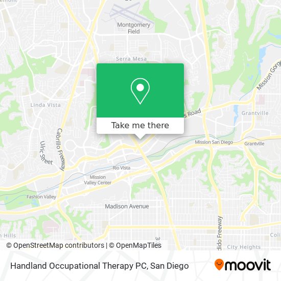 Mapa de Handland Occupational Therapy PC