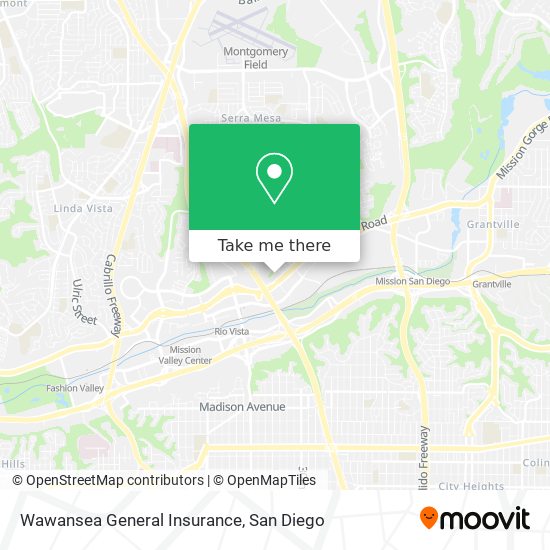 Mapa de Wawansea General Insurance