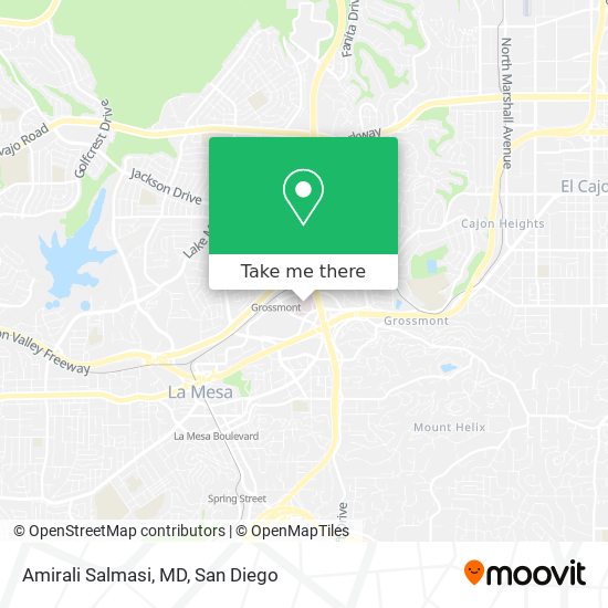 Mapa de Amirali Salmasi, MD