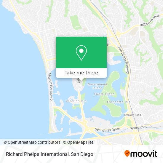 Richard Phelps International map