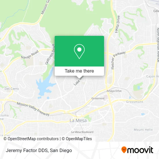 Mapa de Jeremy Factor DDS